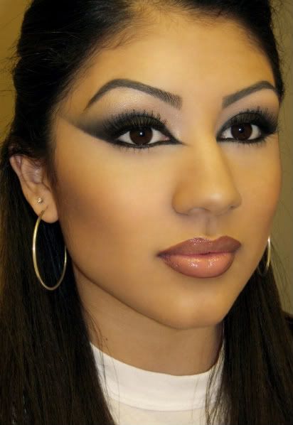 kim kardashian makeup looks. This look was inspired by