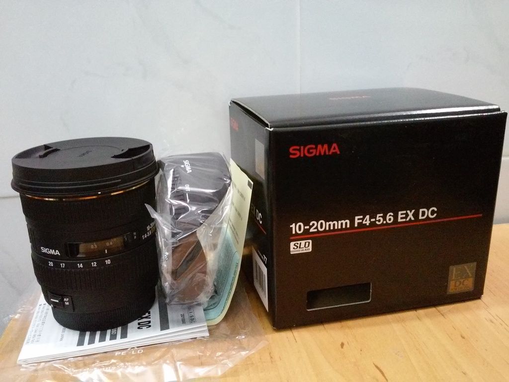 Bán Lens Sigma 10-20mm F4-5.6 Ex Dc Hsm,lens Opteka Fisheye 6.5mm F3.5 For Canon, Hàng Mỹ, New 100%! - 1