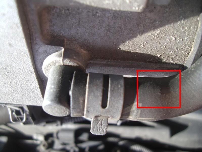 Was checking power steering fluid and spotted this...