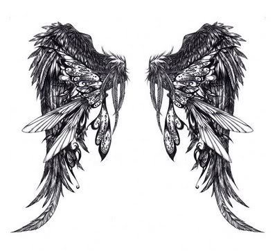 Design Tattoo on Angel Wing Tattoo Design Jpg Picture By Babybloodyface   Photobucket