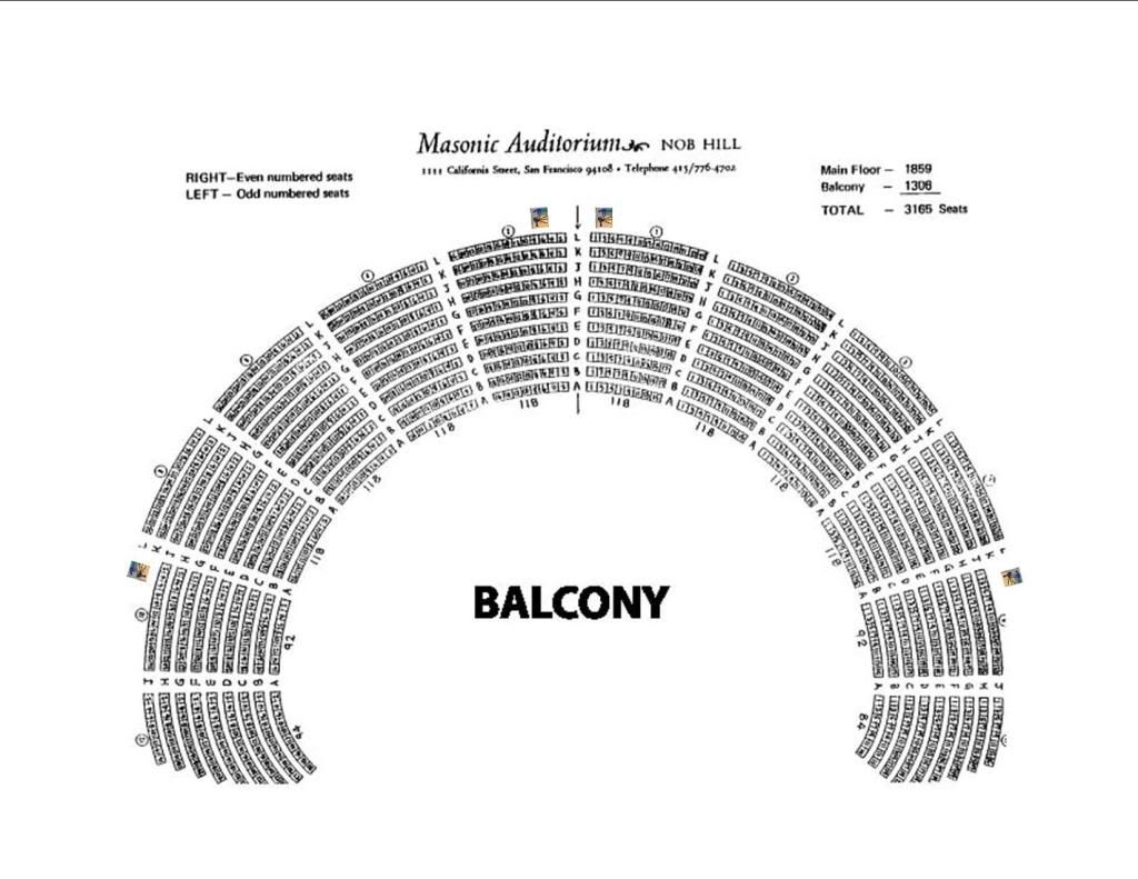 Hill Auditorium Arbor Seating Chart