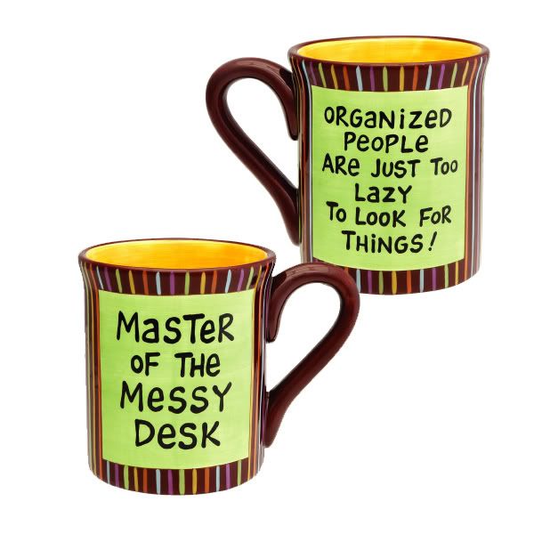 Master of the Messy Desk Mug 