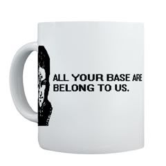 Caneca All Your Base Are Belong to us 