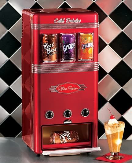 Retro Soda Vending Machine 