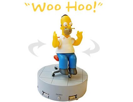 Homer Simpson USB HUB