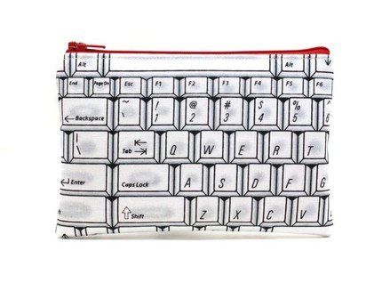 Keyboard Zipper Pouch