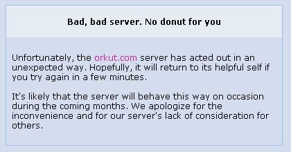 Bad, bad server