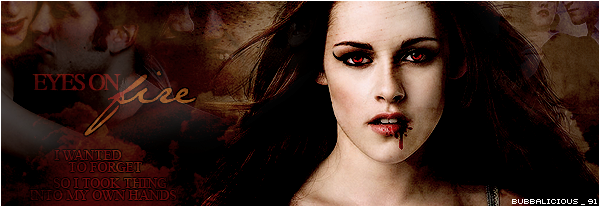 Eyes on fire banner 3