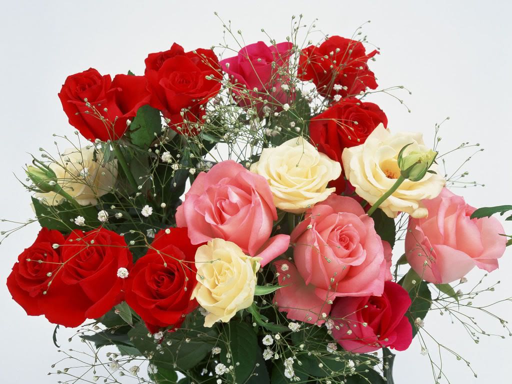 Bouquet de rosas