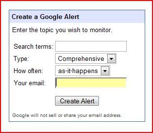 drivingsales google alert primer