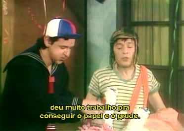 Quico arrumando a casinha - Chaves Web