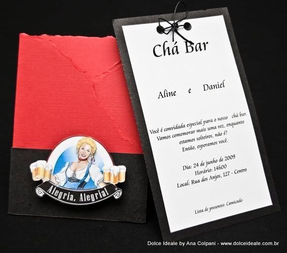 Convite Chá Bar