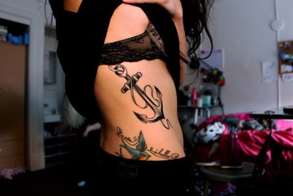 Fotos de tatuagens de âncora