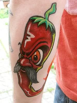 Tatuagem de pimenta