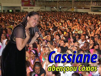 Cassiane no inicio de sue carreira