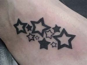  tatuagens de estrela