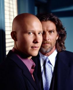 Fotos dos personagens principais da série Smallville