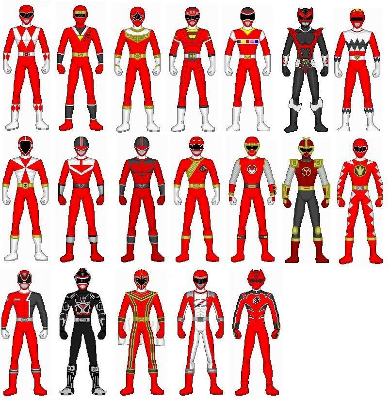 Power Rangers Forever Red