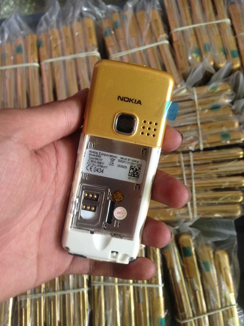 Nokia 6300 Gold ZIN,  Màn hình chờ = 320k SLL phục vụ AE trưng tủ bán - 13