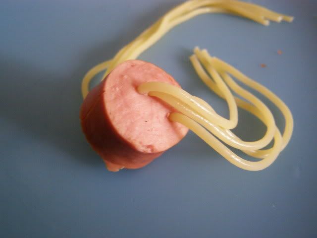 Hot Dog Spaghetti