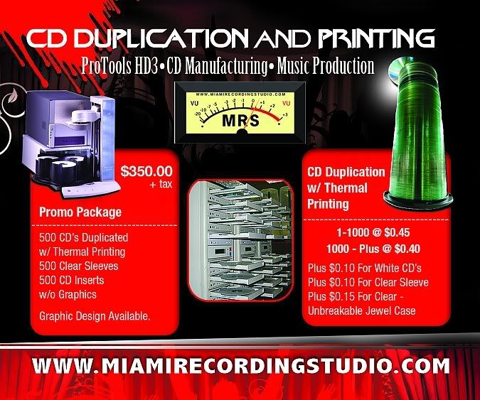 CD Duplication Flyer Photo by MIAMIRECORDINGSTUDIO Photobucket