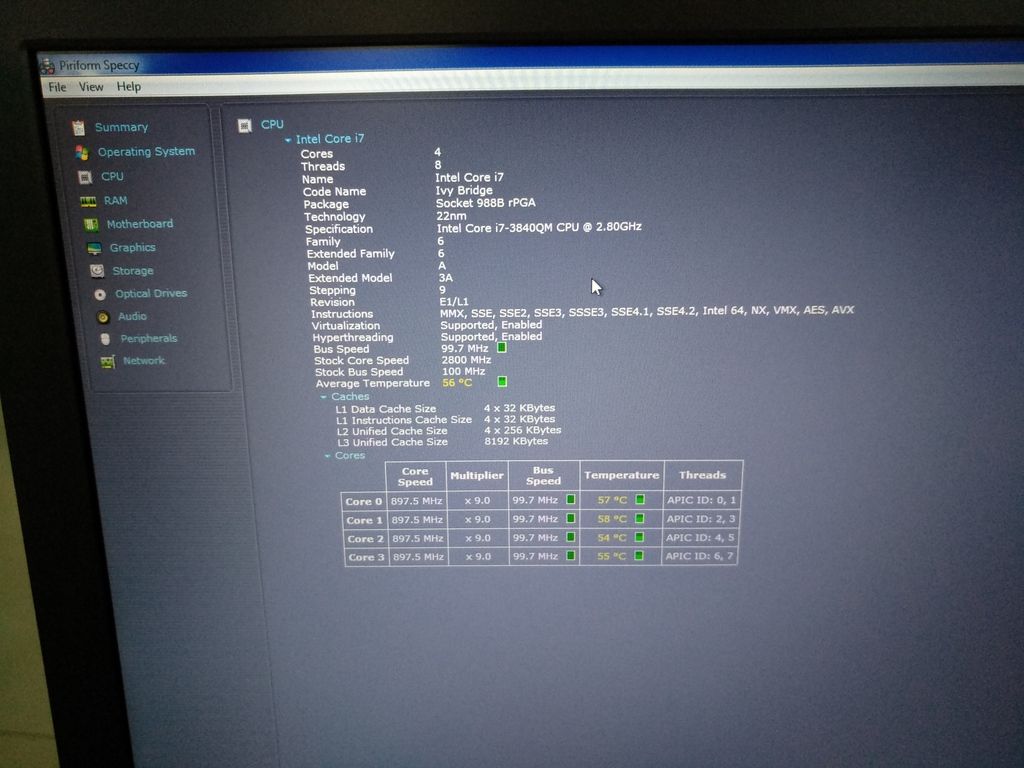 HCM - Dell Precision M4700 - i7 3840QM - 8G - K2000M - 6