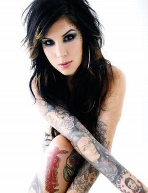 kat von d jesse james tattoos