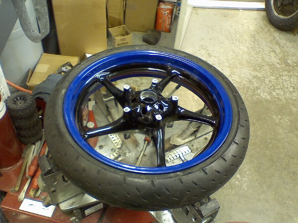 Powder coated wheels Yamaha R6 Forum YZFR6 Forums
