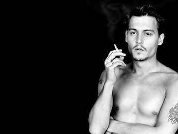 Johnny Depp-Topless! Pictures, Images and Photos