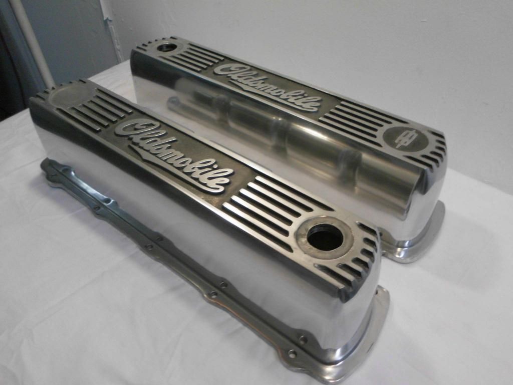 Tall aluminum valve covers