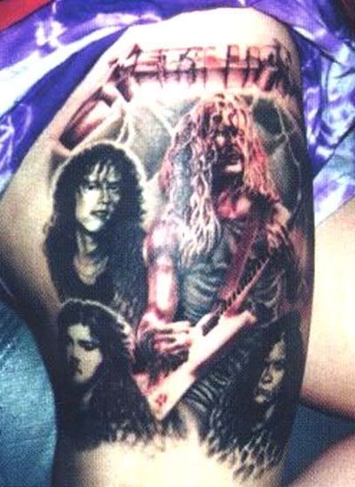 metallica tattoos. Picture Metallica Tattoo