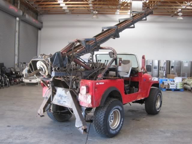 Jeep mounted auger #4