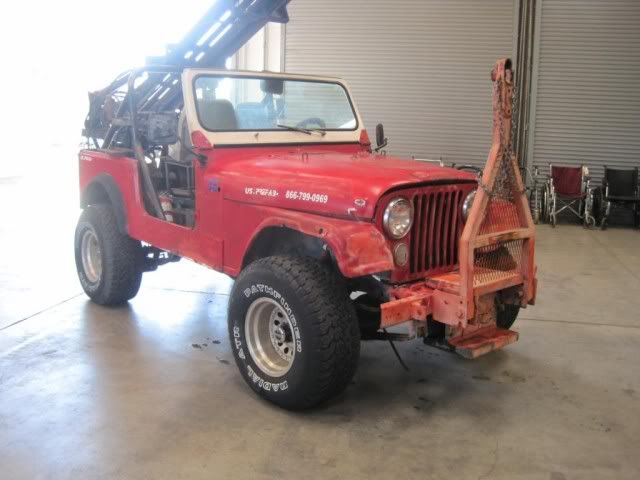 Jeep mounted auger #2