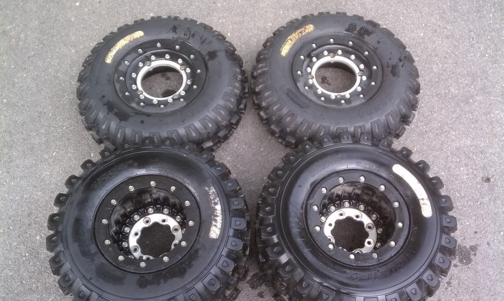 Hiper Tech3 Wheels w/ Kenda Kutter XC Tires YFZ Central