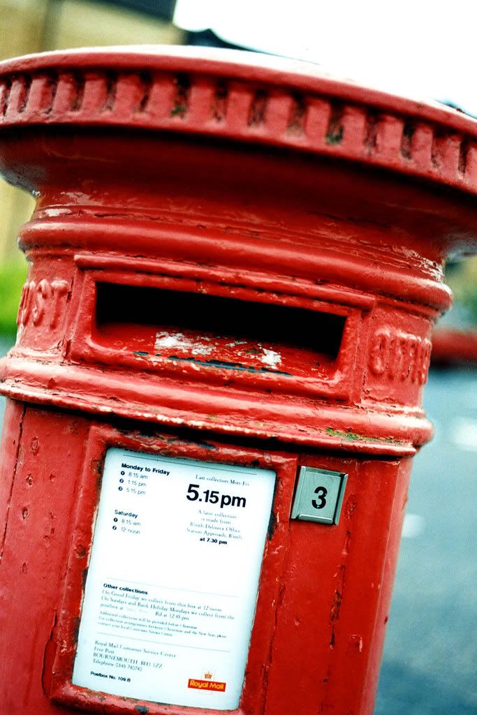 british mailbox