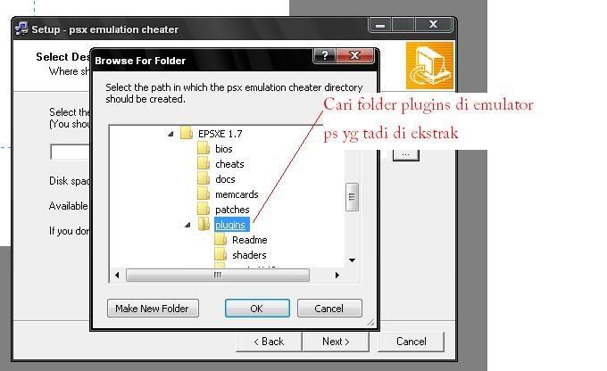 3. tekan tombol next sampai nemu gambar kyk gini [Select destination plugins]