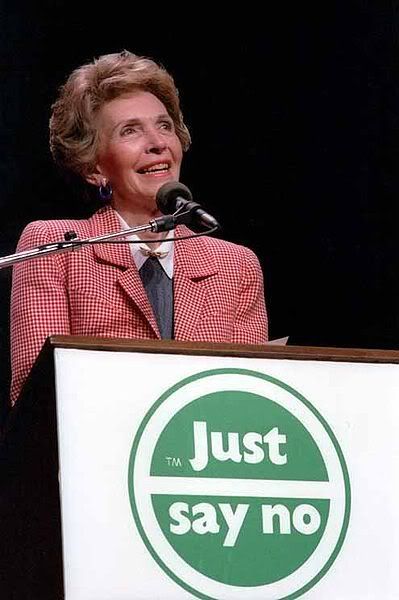 Nancy Reagan Just Say No To Drugs Pictures, Images and Photos