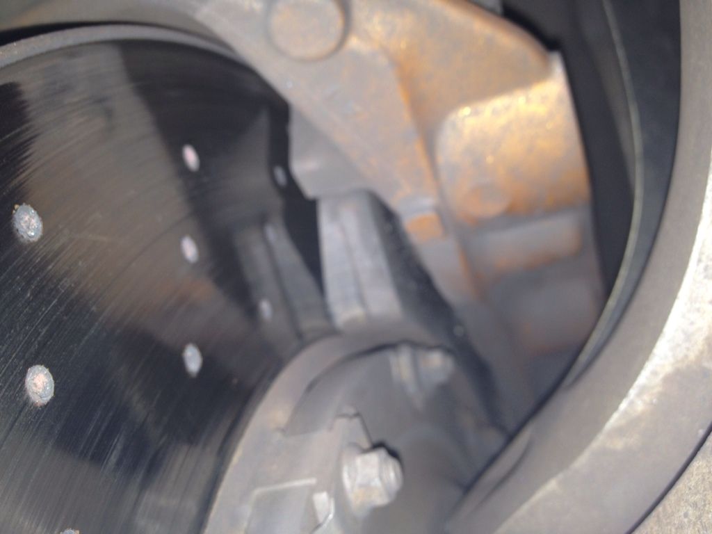 Brake pads wearing down at an angle Nissan GTR Forum