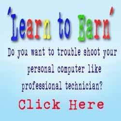  Do you want to learn to trouble shoot your personal computer like professional technician?