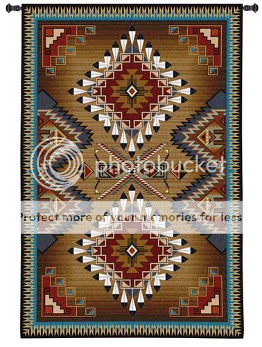 Native American Indian Pattern Wall Hanging Tapestry  