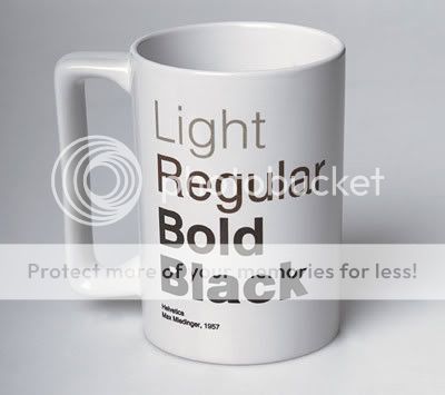 Helvetica Coffee Mug