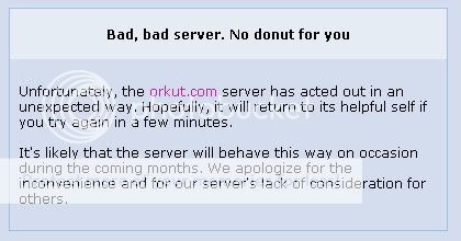 Bad, bad server