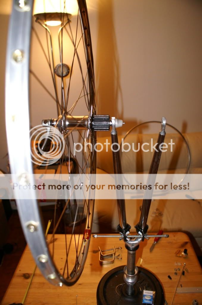 Home Wheel Building project A pictorial