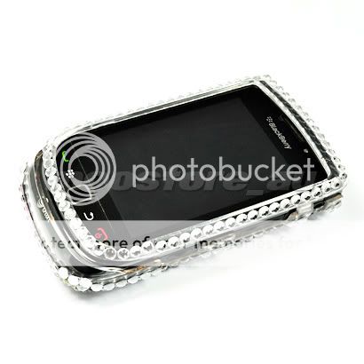 bling rhinestone crystal case cover for blackberry torch 9800 15