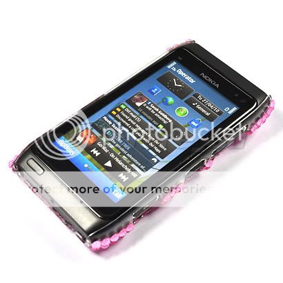 BLING RHINESTONE CASE COVER POUCH FOR NOKIA N8 /52  