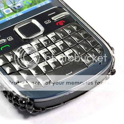 BLING RHINESTONE DIAMOND CASE COVER FOR NOKIA C3 47  