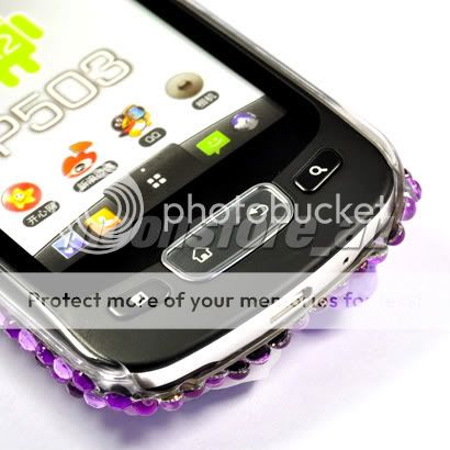 bling rhinestone crystal case cover for lg p500 06