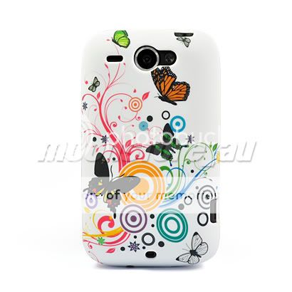 TPU GEL SILICONE CASE COVER FOR HTC G8 WILDFIRE /22  