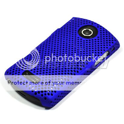 HARD MESH CASE COVER FILM FOR SAMSUNG S5620 MONTE BLUE  