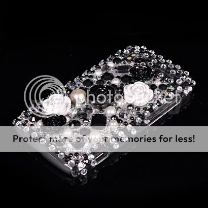 BLING RHINESTONE CASE COVER FOR HTC SENSATION 4G G14 05  